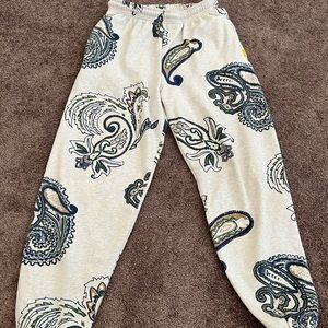 Bandana print sweatpants